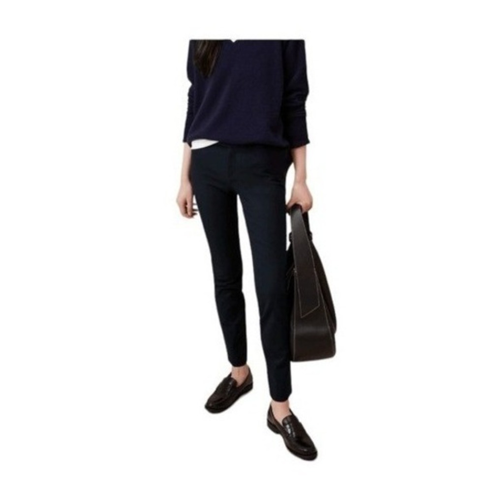 Banana Republic Navy Slim Ankle Trousers